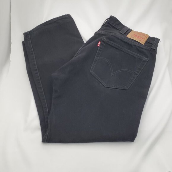 Levi's 501 Button Fly Jeans - like new 38x30 - Picture 2 of 6